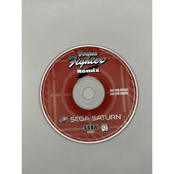 Virtua Fighter Remix- Sega Saturn Disc Only TESTED - Picture 1 of 3
